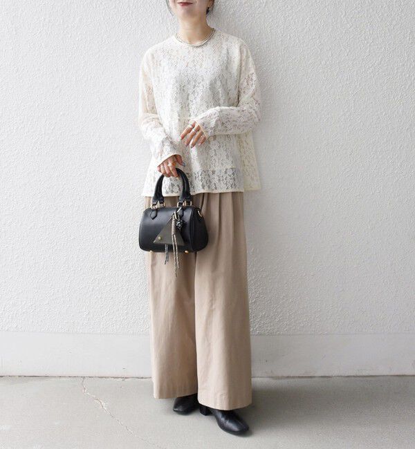 SHIPS any「SHIPS any:〈洗濯機可能〉タイプライター イージー ワイド パンツ」|その他|