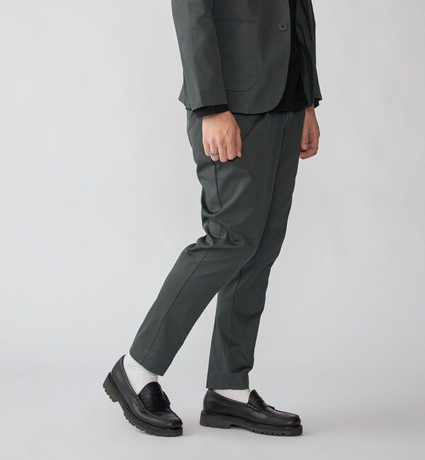 SHIPS「【WEB限定】SHIPS:〈洗濯機可能〉サテンストレッチ セットアップ」|スーツ|