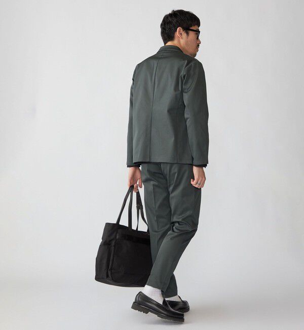 SHIPS「【WEB限定】SHIPS:〈洗濯機可能〉サテンストレッチ セットアップ」|スーツ|