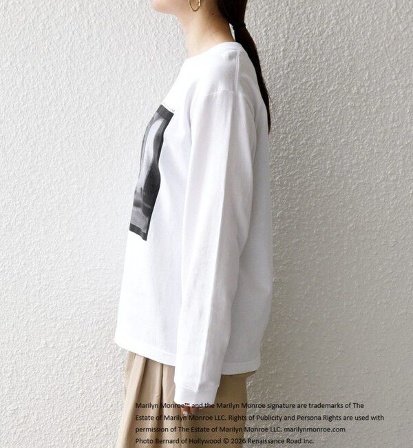 SHIPS any「GOOD ROCK SPEED:〈洗濯機可能〉MARILYN MONROE フォト プリント ロンTEE 26SS」|Tシャツ・カットソー|
