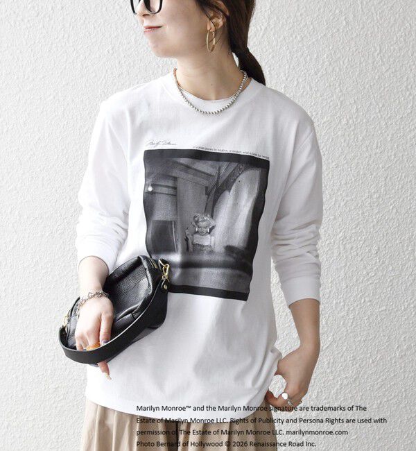 SHIPS any「GOOD ROCK SPEED:〈洗濯機可能〉MARILYN MONROE フォト プリント ロンTEE 26SS」|Tシャツ・カットソー|