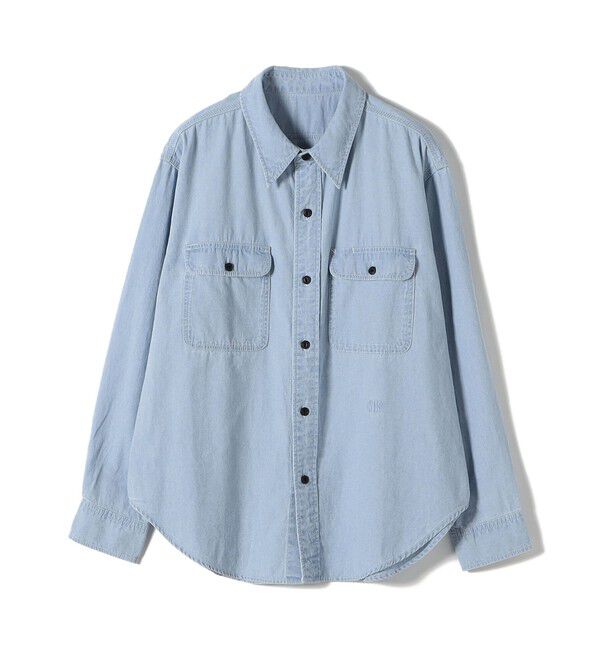 SHIPS for women「NINE CASE:〈洗濯機可能〉シャンブレー シャツ」|シャツ・ブラウス|