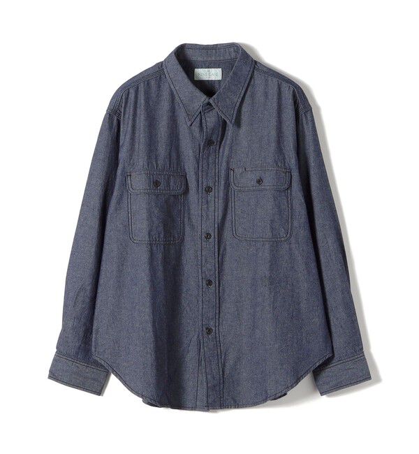 SHIPS for women「NINE CASE:〈洗濯機可能〉シャンブレー シャツ」|シャツ・ブラウス|