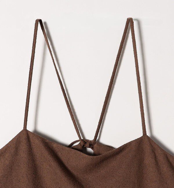 SHIPS any「SHIPS any:〈洗濯機可能〉ループヤーン イージー ギャザー サロペット」|オールインワン|