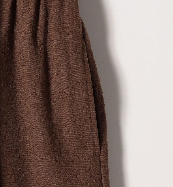 SHIPS any「SHIPS any:〈洗濯機可能〉ループヤーン イージー ギャザー サロペット」|オールインワン|