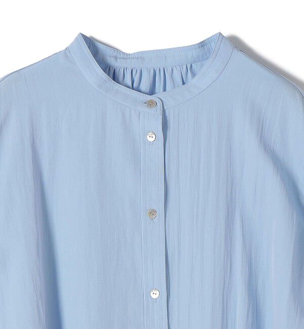 SHIPS for women「〈手洗い可能〉袖 ピンタック 羽織 ブラウス」|シャツ・ブラウス|