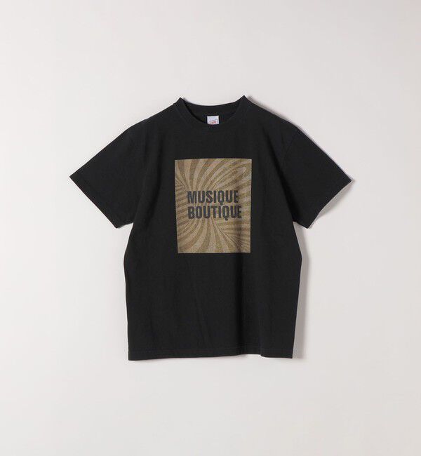 SHIPS any「《一部追加予約》TRICOMER:〈洗濯機可能〉フレンチ ロゴ プリント TEE」|Tシャツ・カットソー|