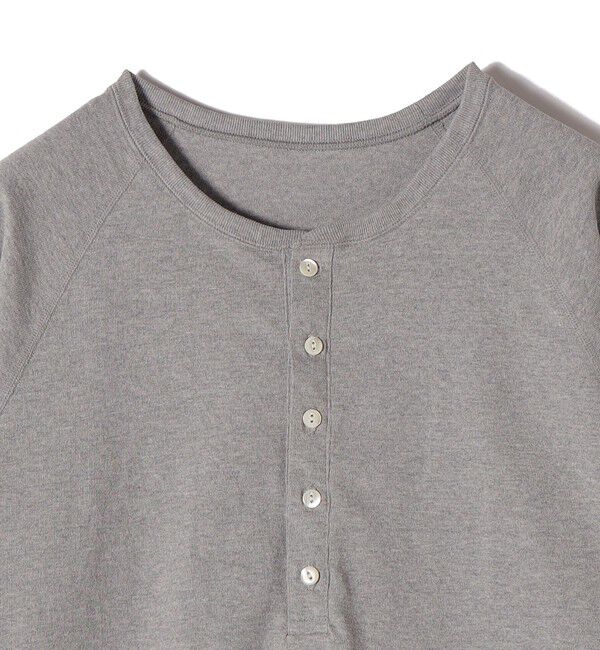 SHIPS for women「【SHIPS別注】onit: ヘンリー ネック プルオーバー」|Tシャツ・カットソー|