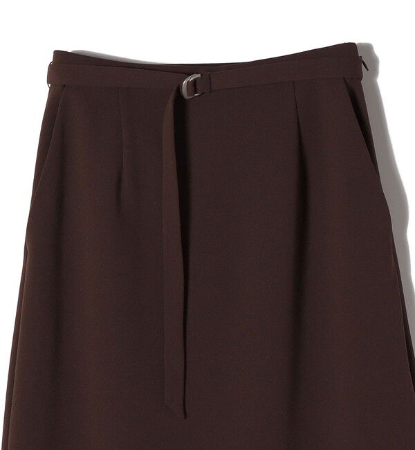 SHIPS for women「堀田茜&times;SHIPS:〈手洗い可能〉ベルト 付き ジョーゼット スカート」|スカート|