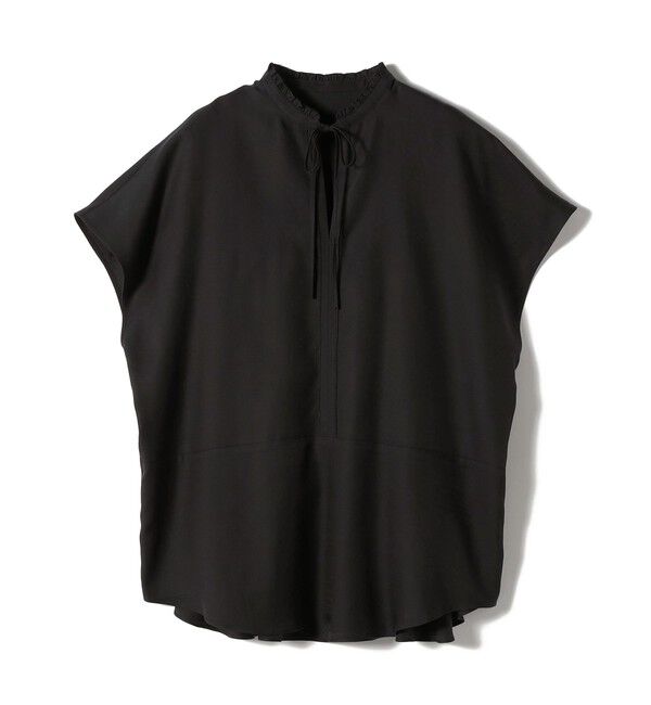 SHIPS for women「〈手洗い可能〉襟 フリル バック ギャザー ブラウス」|シャツ・ブラウス|