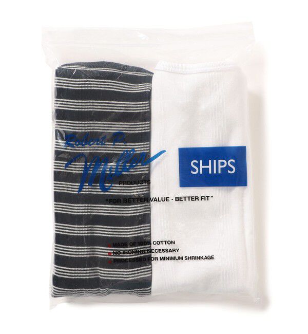 SHIPS for women「《予約》【SHIPS別注】miller: 2パック 2WAY タンクトップ」|タンクトップ|