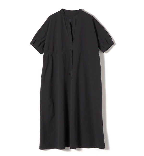 SHIPS for women「《予約》〈接触冷感 / 撥水加工〉TEXBRID(R) タフタ ウエスト 切替 ワンピース」|ワンピース|