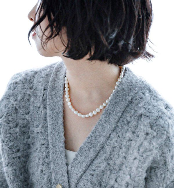 quaranciel「《予約》quaranciel: 淡水 パール ネックレス」|ネックレス|ナチュラル
