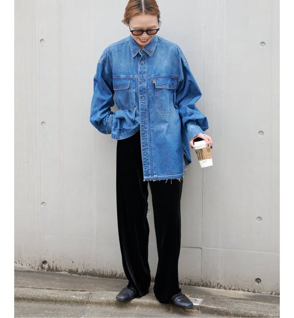 OUTDOOR PRODUCTS Usual Things「追加3 ULTデニムワーカーシャツ」|シャツ・ブラウス|