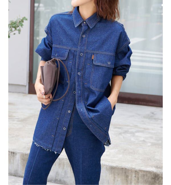 OUTDOOR PRODUCTS Usual Things「追加3 ULTデニムワーカーシャツ」|シャツ・ブラウス|