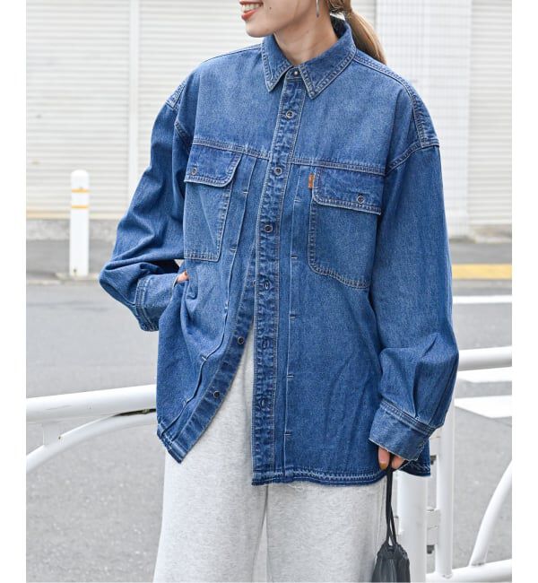 OUTDOOR PRODUCTS Usual Things「追加3 ULTデニムワーカーシャツ」|シャツ・ブラウス|