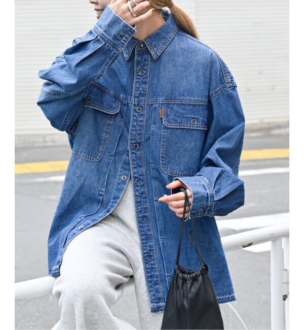 OUTDOOR PRODUCTS Usual Things「追加3 ULTデニムワーカーシャツ」|シャツ・ブラウス|