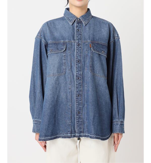 OUTDOOR PRODUCTS Usual Things「追加3 ULTデニムワーカーシャツ」|シャツ・ブラウス|
