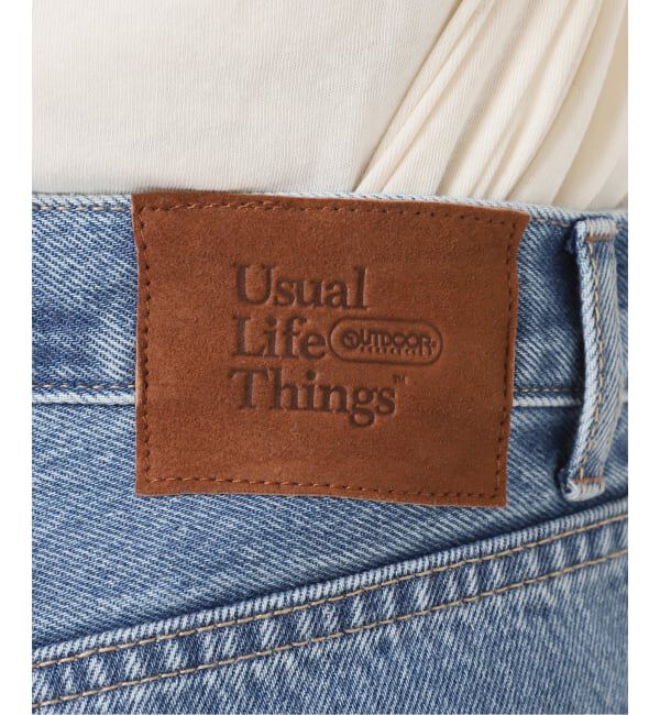 OUTDOOR PRODUCTS Usual Things「追加4 ULTデニムリーンストレート5PK」|デニム|