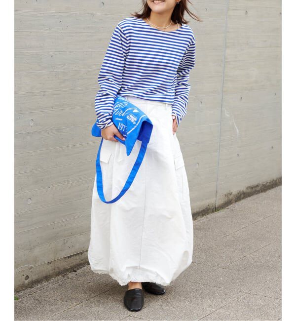 OUTDOOR PRODUCTS Usual Things「WEB・横浜店限定カラーあり ドロストバルーンカーゴスカート」|スカート|