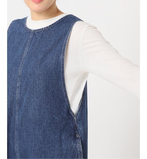 OUTDOOR PRODUCTS Usual Things「≪予約 追加≫ ULT デニムバックVネックオールインワン」|オールインワン|