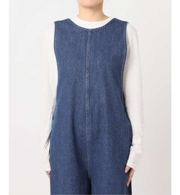 OUTDOOR PRODUCTS Usual Things「≪予約 追加≫ ULT デニムバックVネックオールインワン」|オールインワン|