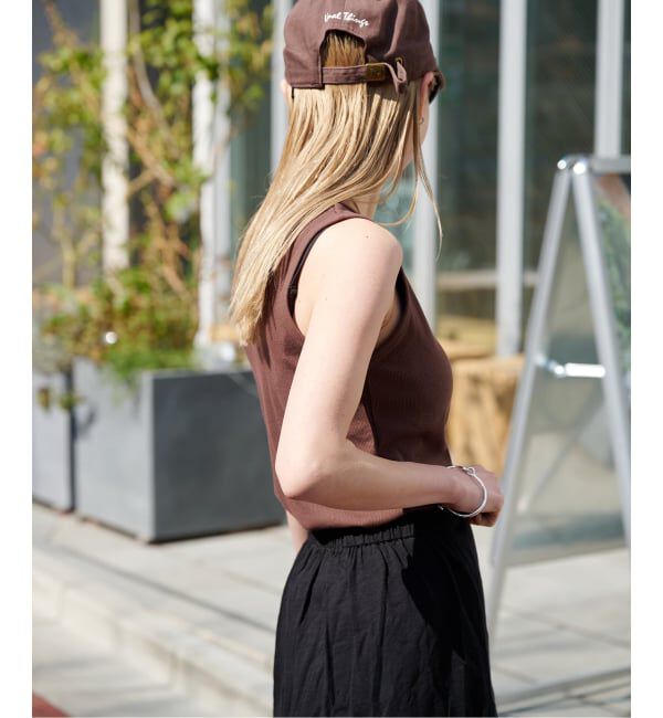 OUTDOOR PRODUCTS Usual Things「新色追加 シグネチャー前後タンクトップ」|タンクトップ|