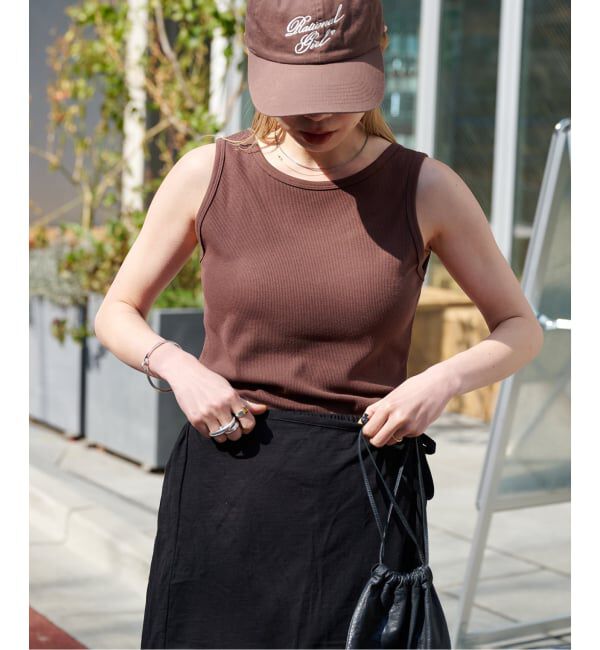 OUTDOOR PRODUCTS Usual Things「新色追加 シグネチャー前後タンクトップ」|タンクトップ|