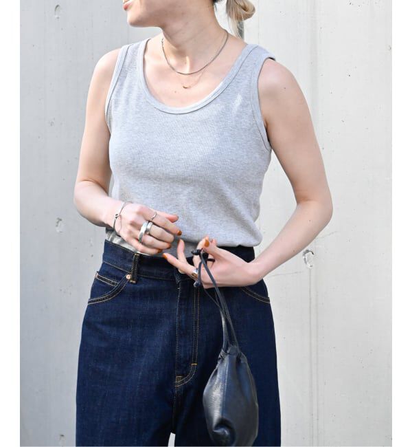 OUTDOOR PRODUCTS Usual Things「新色追加 シグネチャー前後タンクトップ」|タンクトップ|グレーC