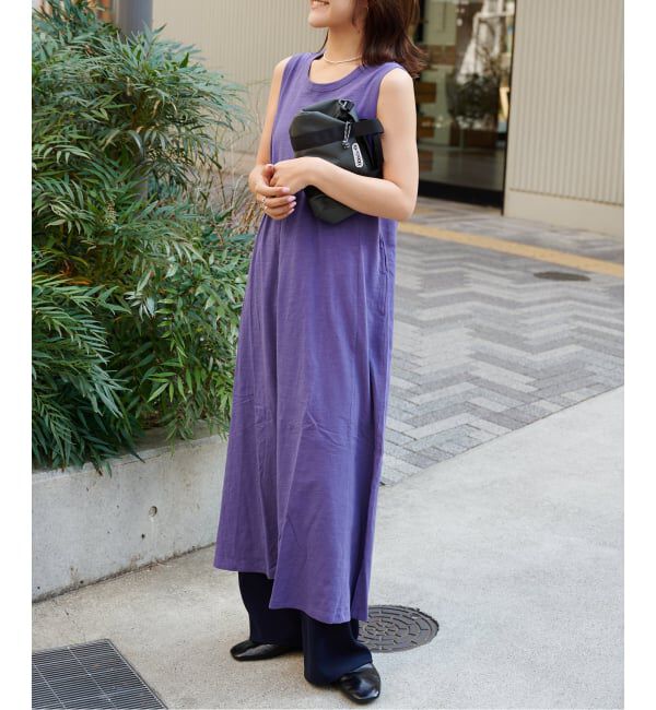 OUTDOOR PRODUCTS Usual Things「≪予約≫スラブテンジクフレアノースリワンピース」|ワンピース|