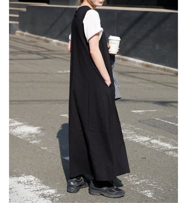 OUTDOOR PRODUCTS Usual Things「≪予約≫スラブテンジクフレアノースリワンピース」|ワンピース|