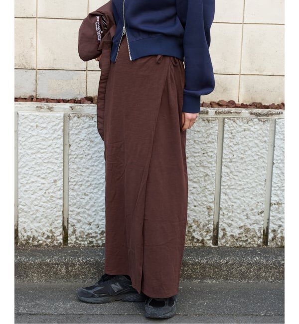 OUTDOOR PRODUCTS Usual Things「≪予約≫スラブテンジクラップスカート」|スカート|