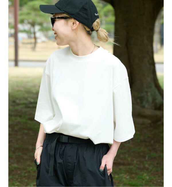 OUTDOOR PRODUCTS Usual Things「≪予約≫COOLタッチWIDETEE」|Tシャツ・カットソー|ホワイト