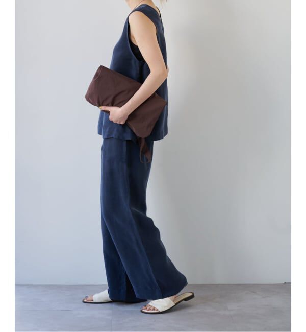 OUTDOOR PRODUCTS Usual Things「≪予約≫キュプラノースリーブブラウス セットアップ対応」|シャツ・ブラウス|