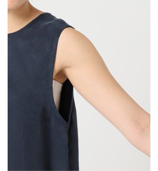 OUTDOOR PRODUCTS Usual Things「≪予約≫キュプラノースリーブブラウス セットアップ対応」|シャツ・ブラウス|