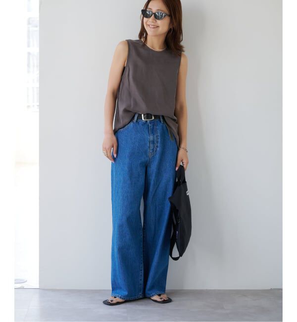 OUTDOOR PRODUCTS Usual Things「≪予約≫キュプラノースリーブブラウス セットアップ対応」|シャツ・ブラウス|