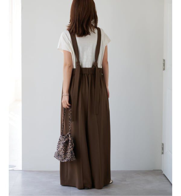 OUTDOOR PRODUCTS Usual Things「≪予約 追加≫ポリエステルノットディテールサロペット」|オールインワン|