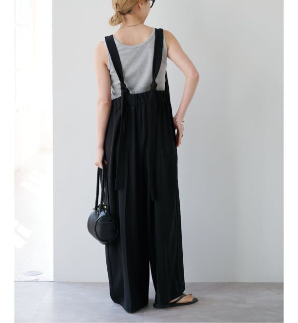 OUTDOOR PRODUCTS Usual Things「≪予約 追加≫ポリエステルノットディテールサロペット」|オールインワン|