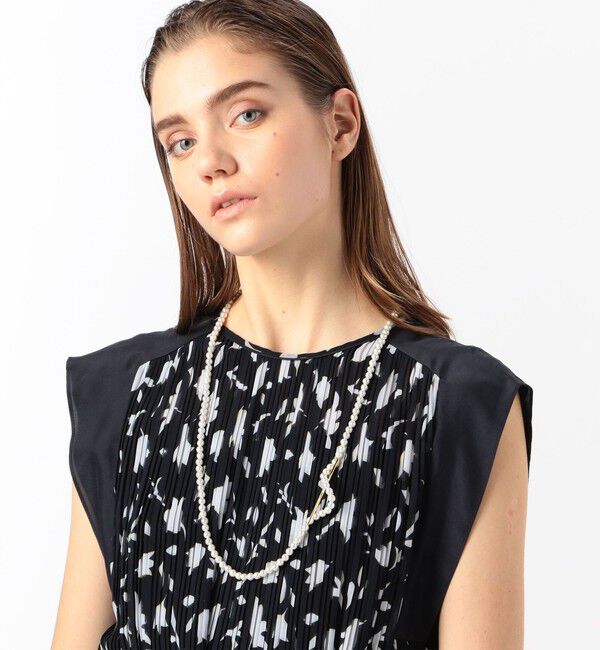 TOMORROWLAND GOODS「【別注】januka  ATTACHMENT WITH PARTS BAR パールネックレス」|ネックレス|