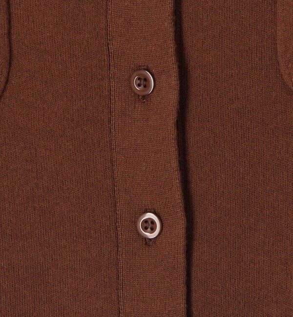 CABaN「コットンカシミヤ クルーネックカーディガン」|カーディガン|