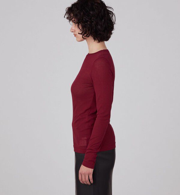 MACPHEE「シアージャージー クルーネックプルオーバー」|Tシャツ・カットソー|