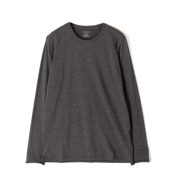 GALERIE VIE「スムージーコットン クルーネックプルオーバー」|Tシャツ・カットソー|17 チャコールグレー