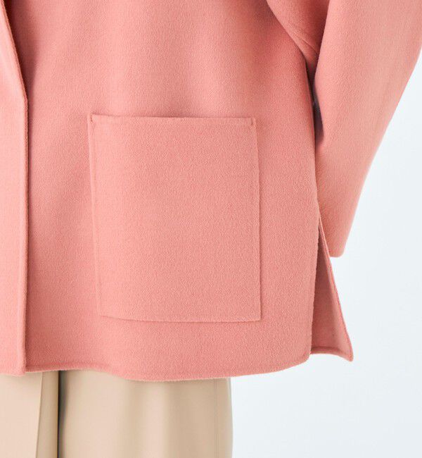 Ballsey「プレミアムウールリバー オープンカラーショートコート」|その他|