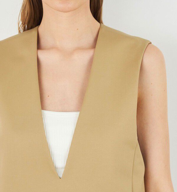 DES PRES「ハイカウントコットンストレッチ ジャンパースカート」|ジャンパースカート|