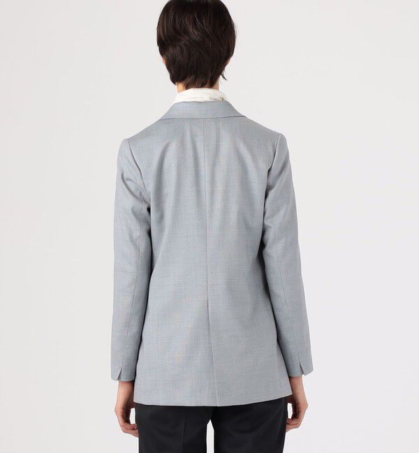 TOMORROWLAND collection「シャイニーピンポイント シングル1Bジャケット」|テーラードジャケット|