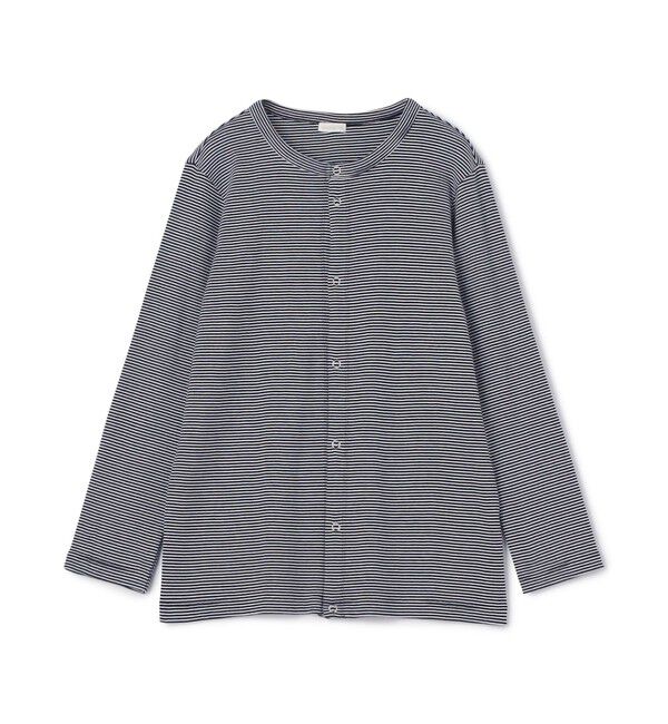 GALERIE VIE「ソフトジャージーリブ クルーネックカーディガン」|カーディガン|68 ネイビー系