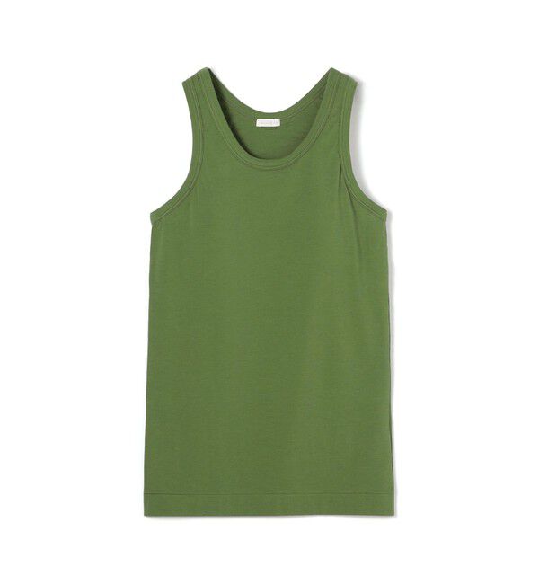 GALERIE VIE「スビンコットン カップ付きアメリカンスリーブタンクトップ」|タンクトップ|55 グリーン