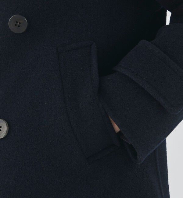 GALERIE VIE「ウールカシミヤダブルフェイス Pコート」|ピーコート|