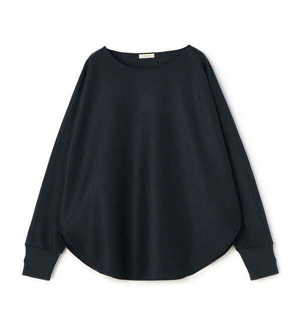 DES PRES「ニットコンビネーション ボートネックプルオーバー」|Tシャツ・カットソー|67 ダークブルー