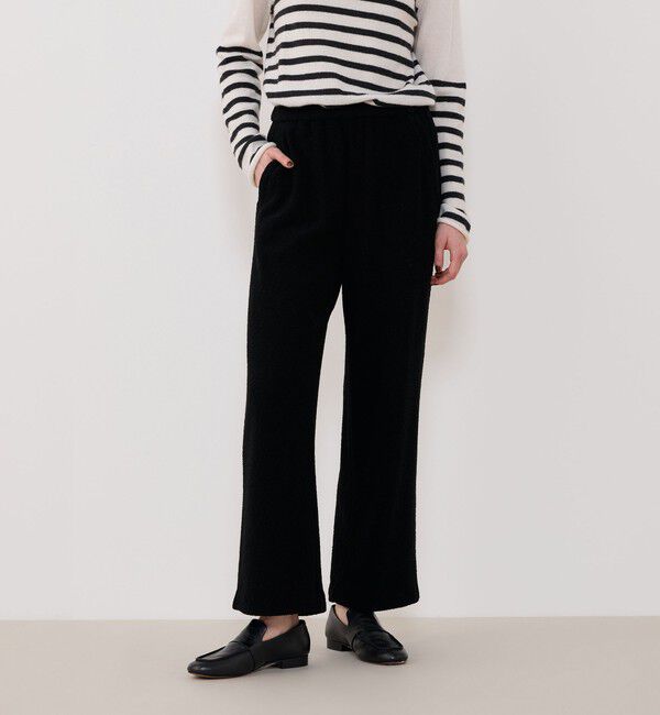 GALERIE VIE「ファインブークレー イージーストレートパンツ」|その他|